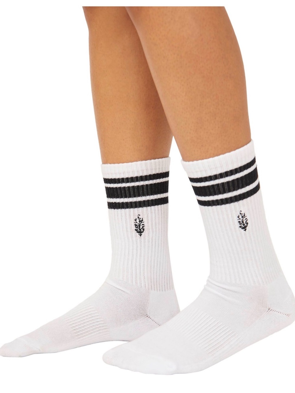 FP Movement Logo Stripe Sport Sick in White Black Stripe